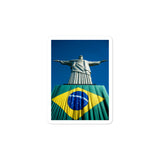 Bubble-free stickers - Cristo Redentor - Brazil - Christianity