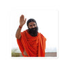 Bubble-free stickers - Yoga Master Baba Ramdev - Hinduism