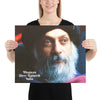 Poster - Bhagwan Shree Rajneesh - Hindu Philosopher and Yogi - India