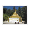 Framed Poster - Pagoda - TKAM Boulder Creek - California - Theravada Buddhism
