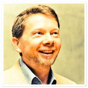 Bubble-free stickers - Eckhart Tolle - the Power of being in the NOW - Self Inquiry - Hinduism