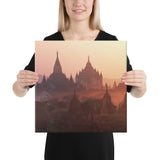 Canvas - Mystical and Ancient Buddhist Pagodas of Bagan in Myanmar - Buddhism