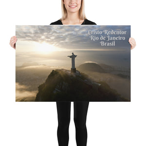 Poster - Cristo Redentor - Rio de Janeiro - Brasil - South America - Catholicism