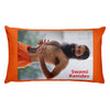 Premium Pillow - Yogi Swami Ramdev - The power of Yoga over the body and senses  - Hinduism