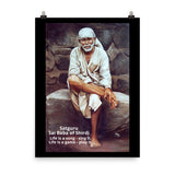 Poster - Satguru Sai Baba of Shirdi - Maharashtra - India, Hinduism and Islam