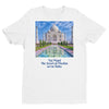 Short Sleeve T-shirt - Taj Majal  The Jewel of Muslim  art in India - Islam and Hinduism