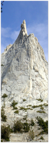 GELATO GLOBAL PRINT - Portrait Aluminum Print - Cathedral Peak - Yosemite National Park in CA USA