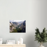 GELATO GLOBAL PRINT - Landscape Aluminum Print - A View of Yosemite National Park in CA USA