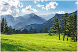 GELATO GLOBAL PRINT - Idyllic summer landscape  - Rocky Mountain National Park in Colorado, USA