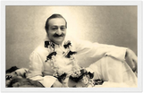Gelato Global Print - Premium Semi-Glossy Paper Wooden Framed Poster - The Avatar Meher Baba - Silent Mouni - Sufism - India
