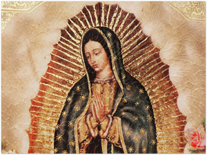 GELATO GLOBAL PRINT - Landscape Aluminum Print - Our Lady of Guadalupe, also known as the Virgen of Guadalupe - Mexico - Catholicism