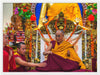 Gelato Global Print - Premium Semi-Glossy Paper Wooden Framed Poster - The Dalai Lama - Tibet - Buddhism