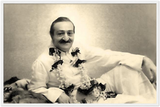 Gelato Global Print - Premium Semi-Glossy Paper Wooden Framed Poster - The Avatar Meher Baba - Silent Mouni - Sufism - India